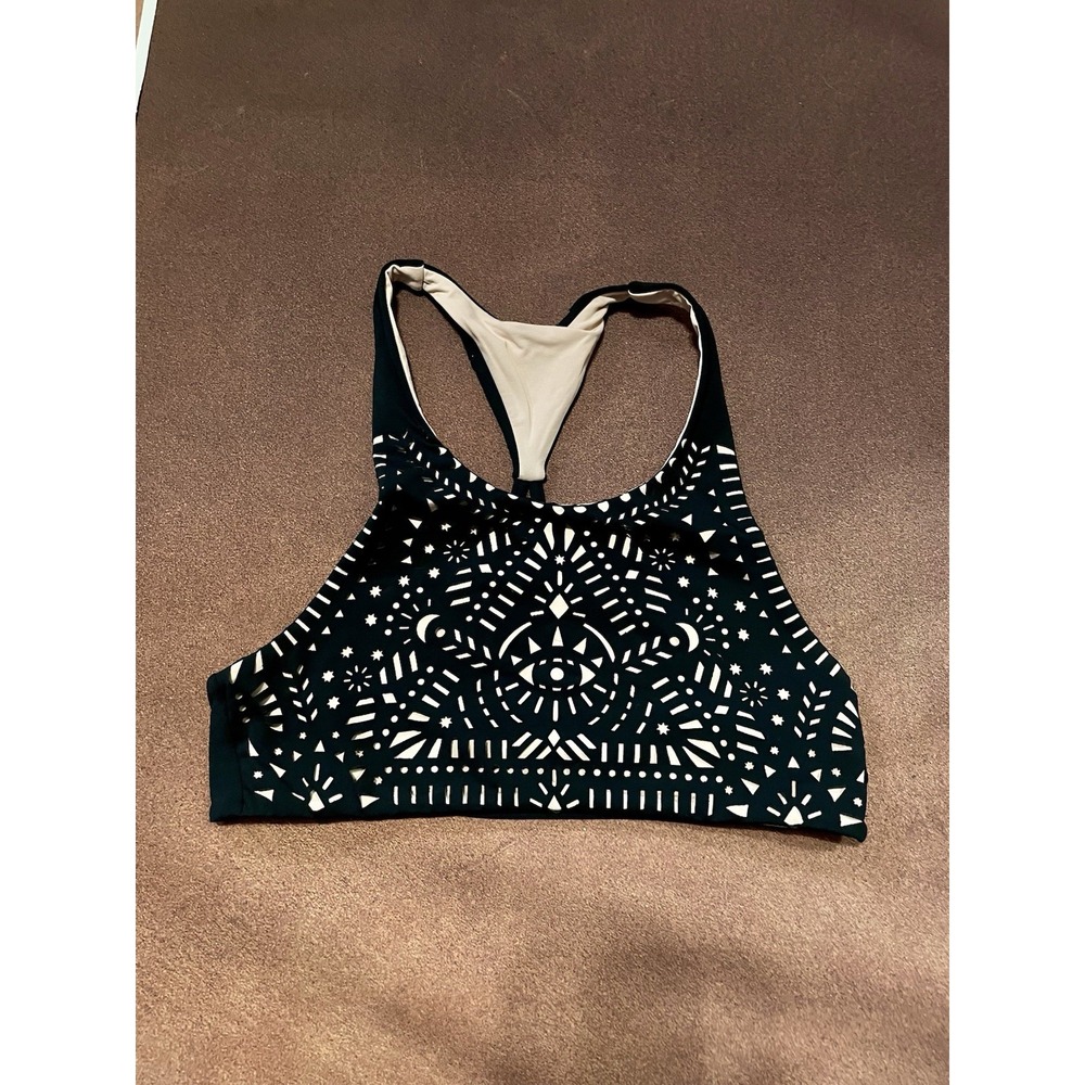 Spiritual Gangster Third Eye Swim Top Black Size  S Mystical Witch Spell Magic
